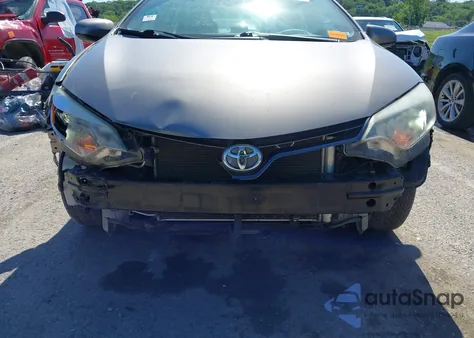 2015 Toyota Corolla L z USA, uszkodzony, nr VIN 2T1BURHE4FC275273